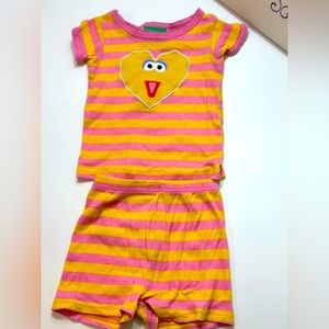 Sesame Street Pajamas 12M